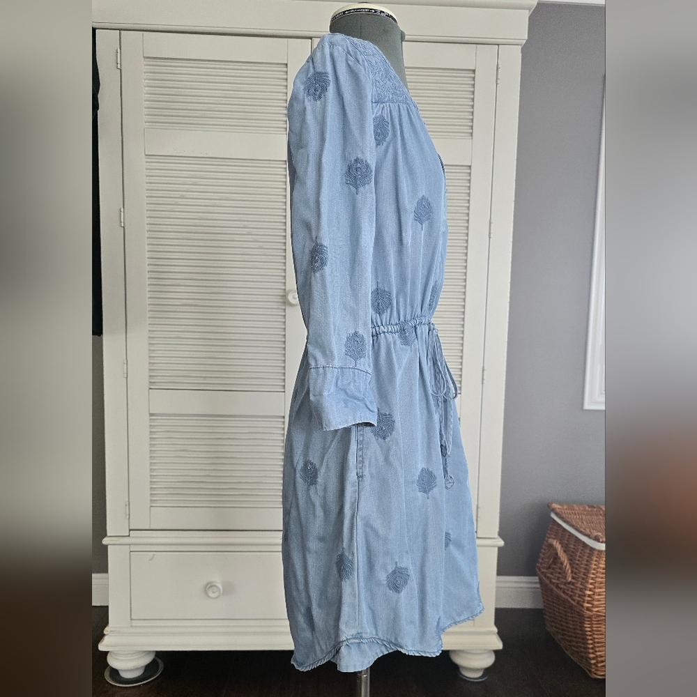 HOLDING HORSES Light Blue Mini Dress - Picture 11 of 15